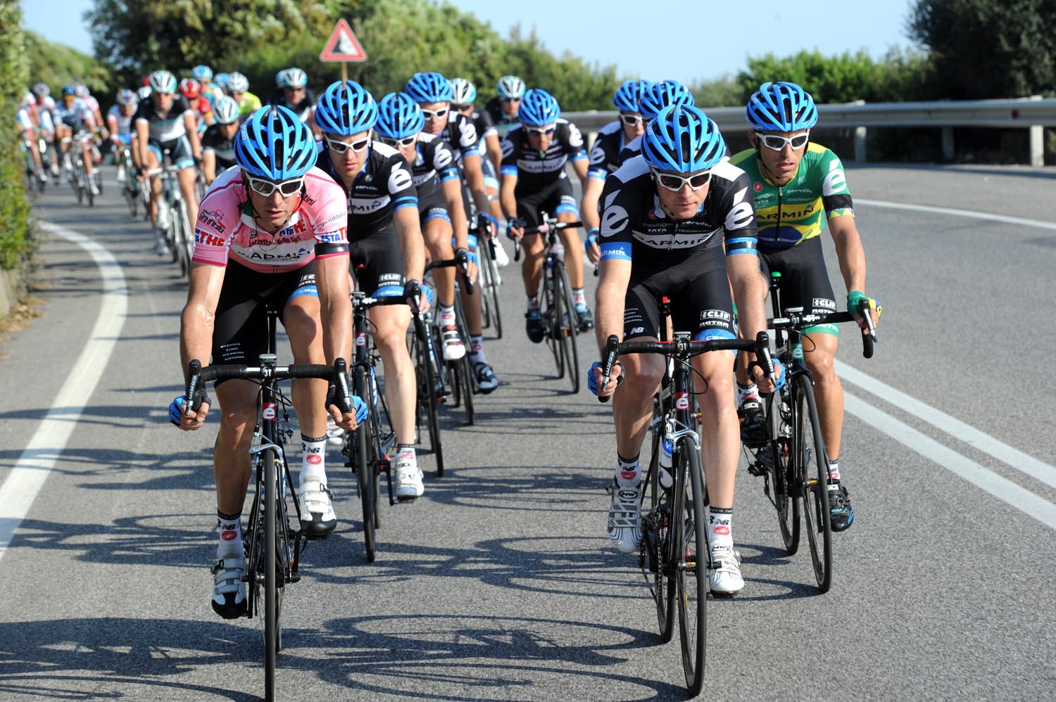David Millar and Garmin-Cervelo, Giro d'Italia 2011, stage four