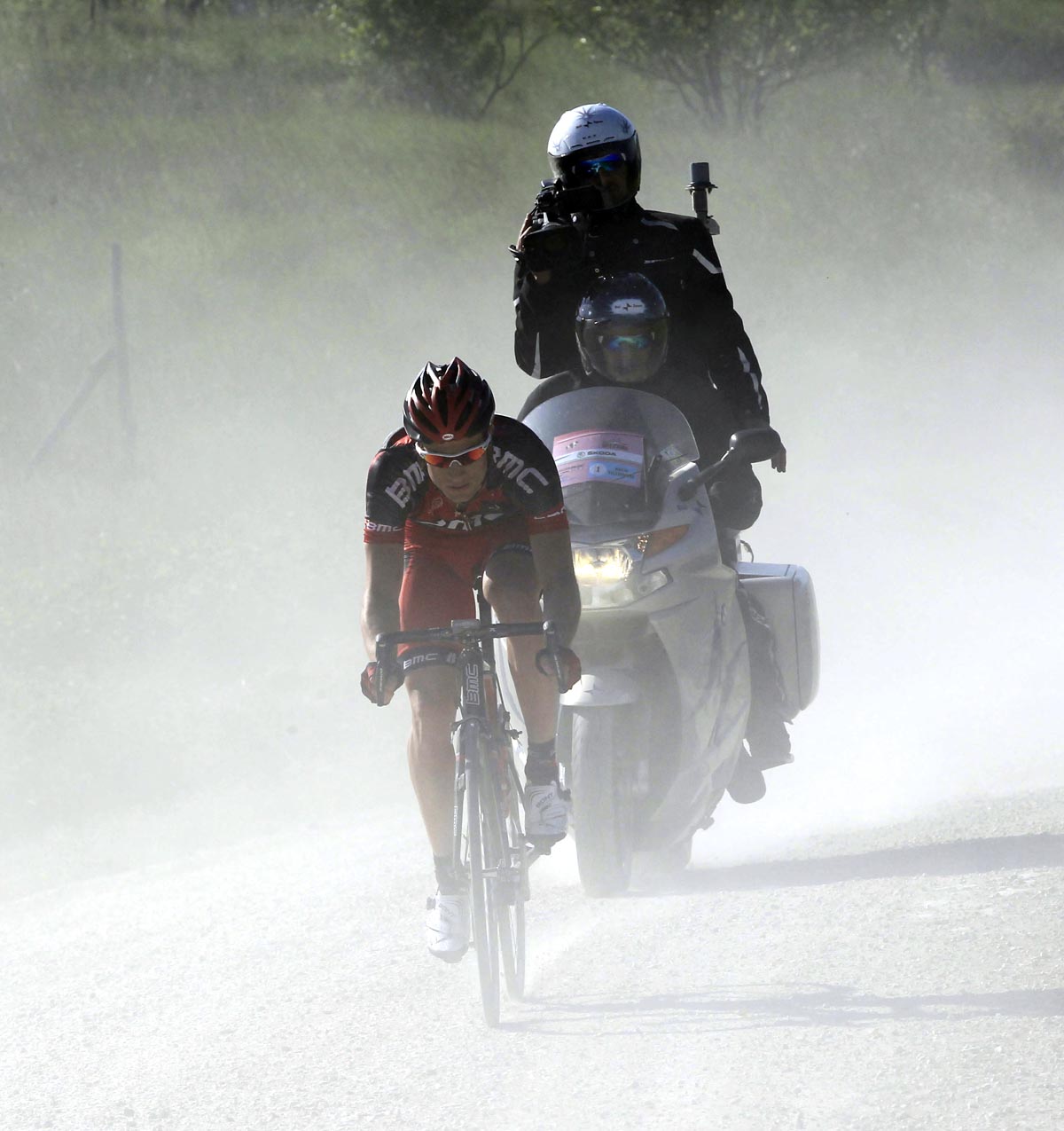 Martin Kohler on solo escape, Giro d'Italia 2011, stage five