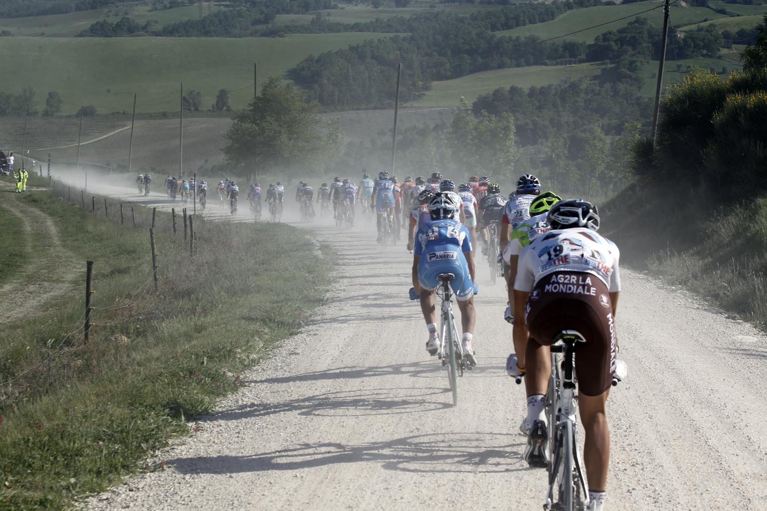 Strade Bianche, Giro d'Italia 2011, stage five Strade Bianche, Giro d'Italia 2011, stage five