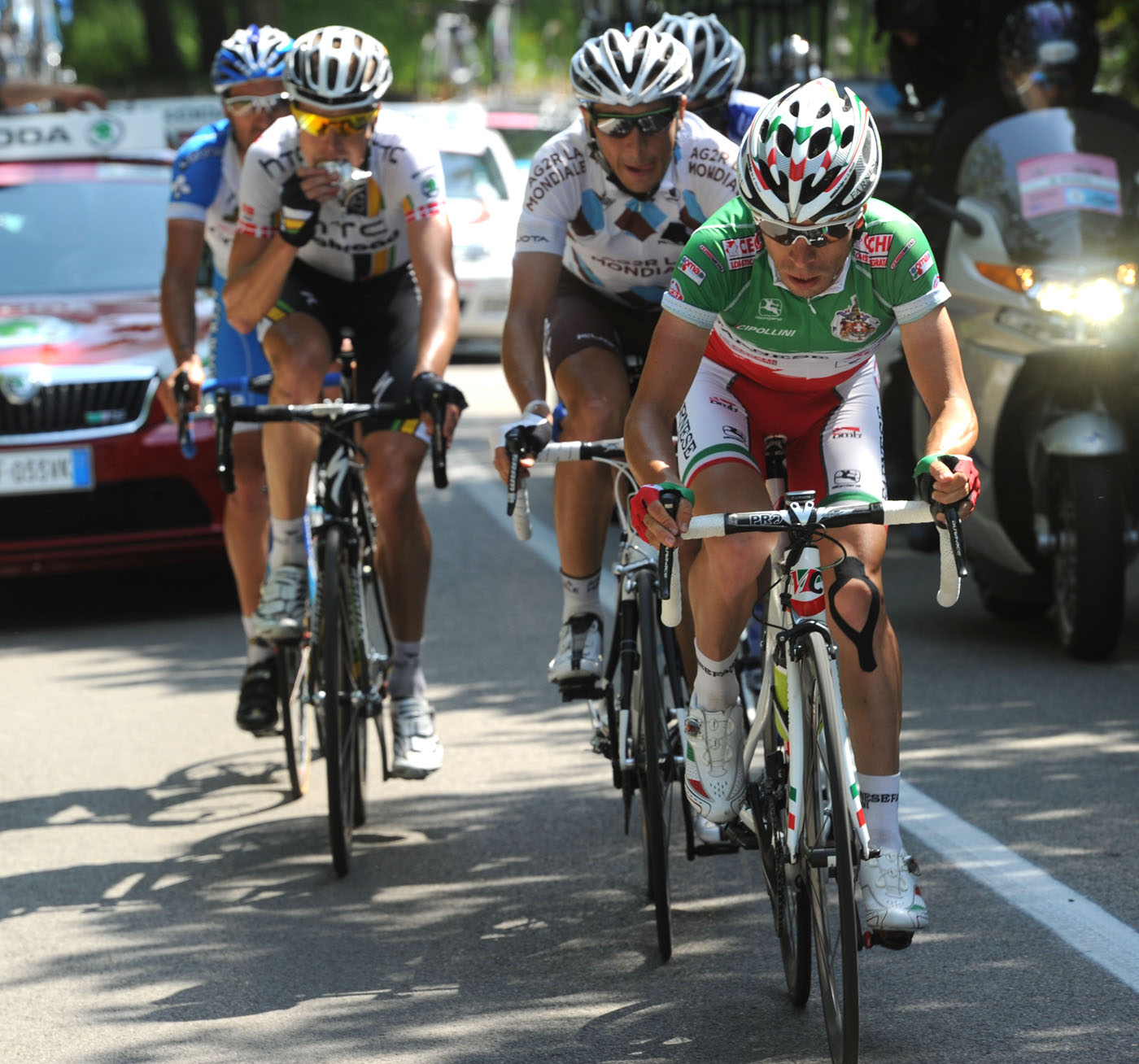 Giovanni Visconti escape, Giro d'Italia 2011, stage seven Giovanni Visconti escape, Giro d'Italia 2011, stage seven