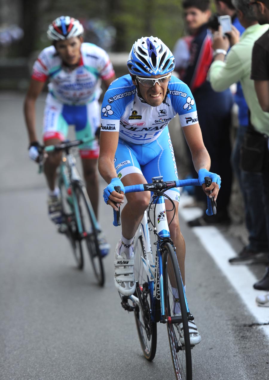 Stefano Pirazzi escape, Giro d'Italia 2011, stage seven