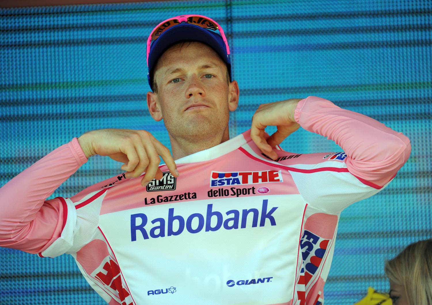 Pieter Weening keeps lead, Giro d'Italia 2011, stage eight