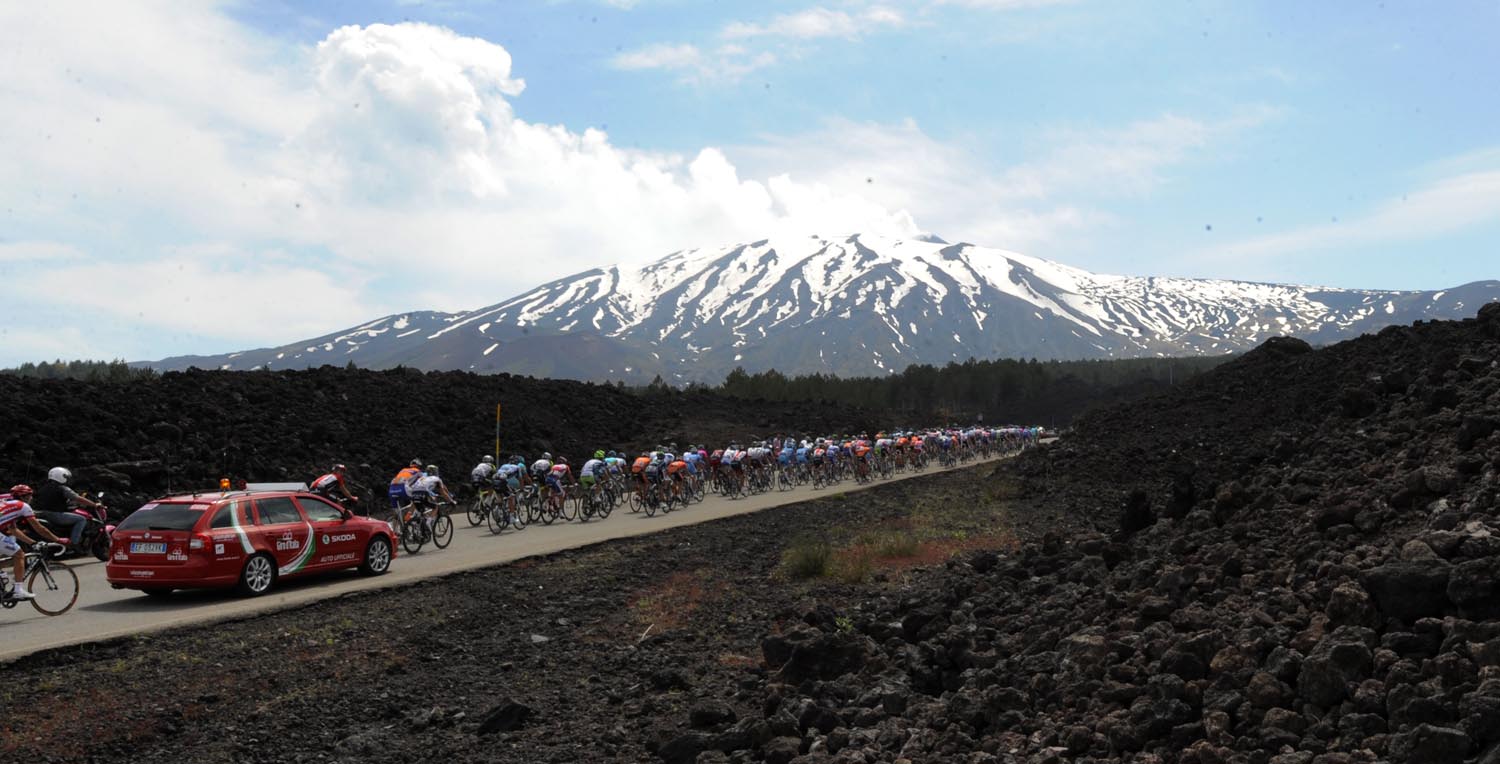 Mount Etna, Giro d'Italia 2011, stage nine