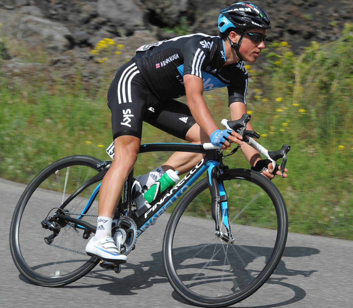 Peter Kennaugh, Giro d'Italia 2011, stage nine