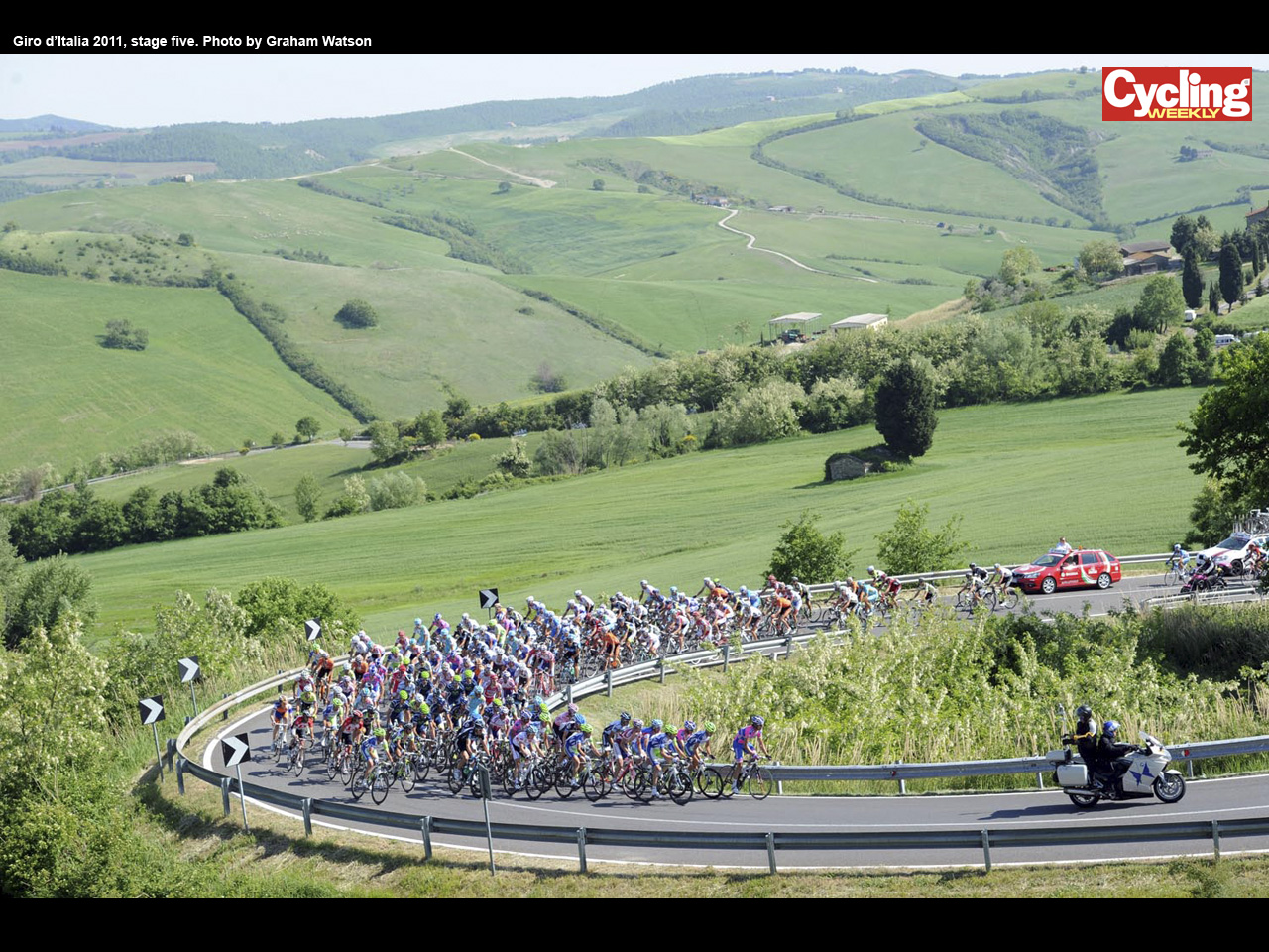 Stage five scenery, Giro d'Italia 2011 wallpaper