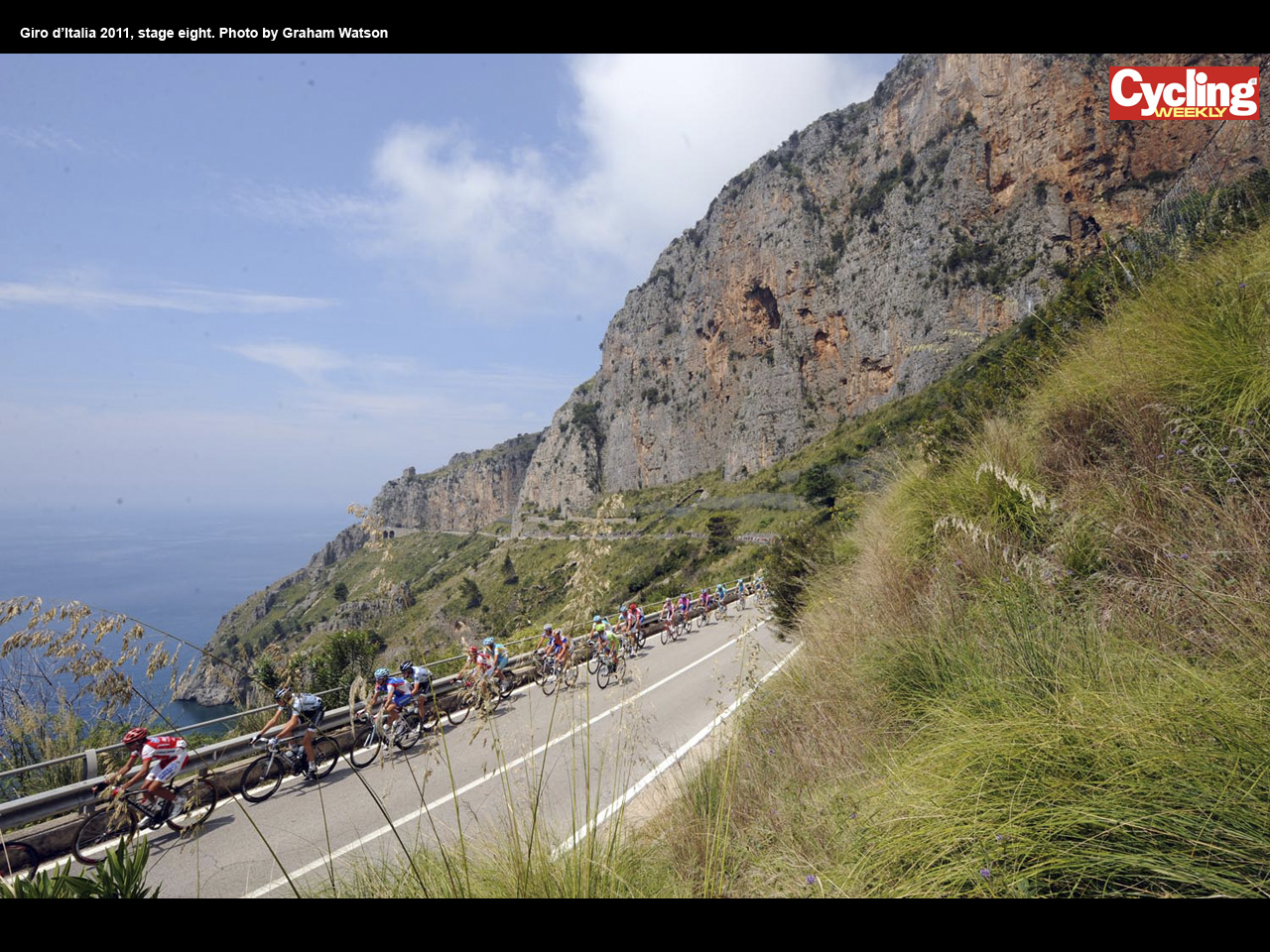 Stage eight scenery, Giro d'Italia 2011 wallpaper