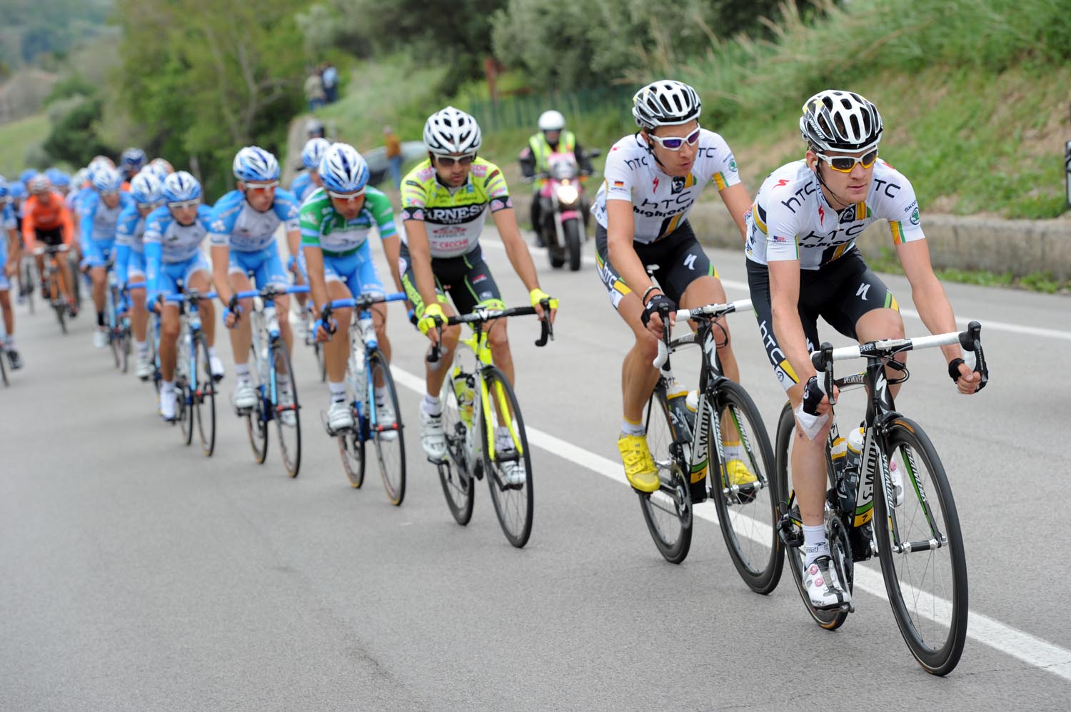 Craig Lewis leads HTC-Highroad chase, Giro d'Italia 2011, stage 10