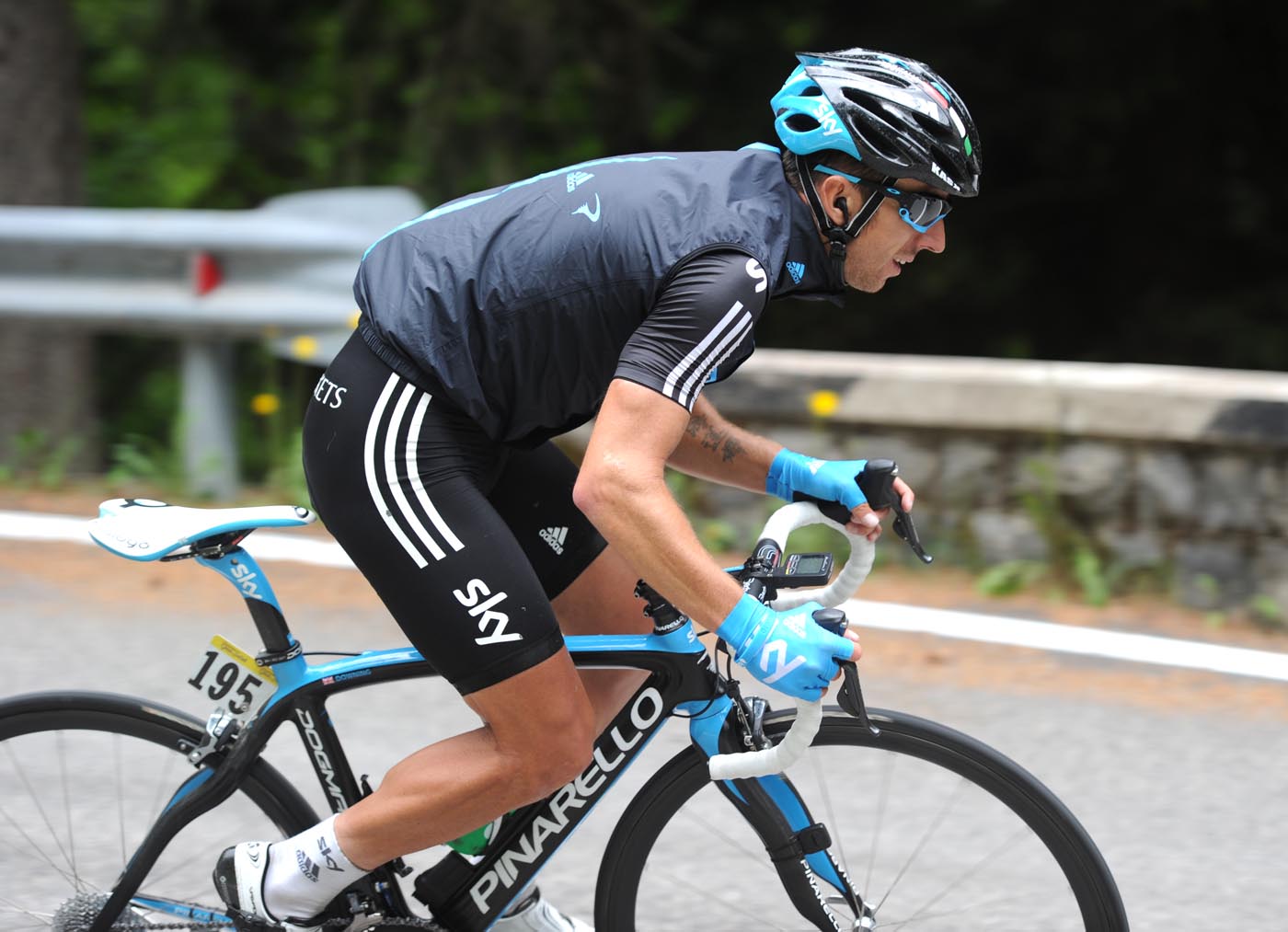 Russell Downing, Giro d'Italia 2011, stage 14 Russell Downing, Giro d'Italia 2011, stage 14