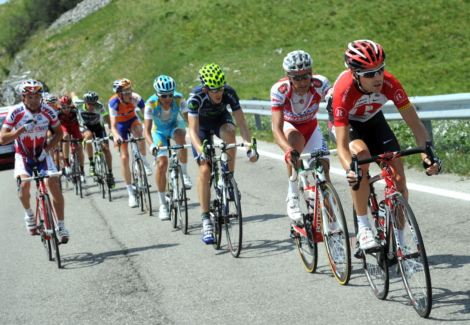 Philip Deignan in escape Giro d'Italia 2011, stage 15 Philip Deignan in escape Giro d'Italia 2011, stage 15