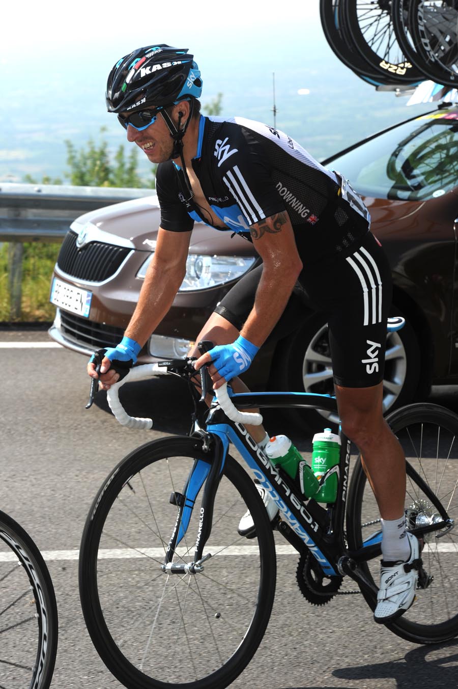 Russell Downing, Giro d'Italia 2011, stage 15