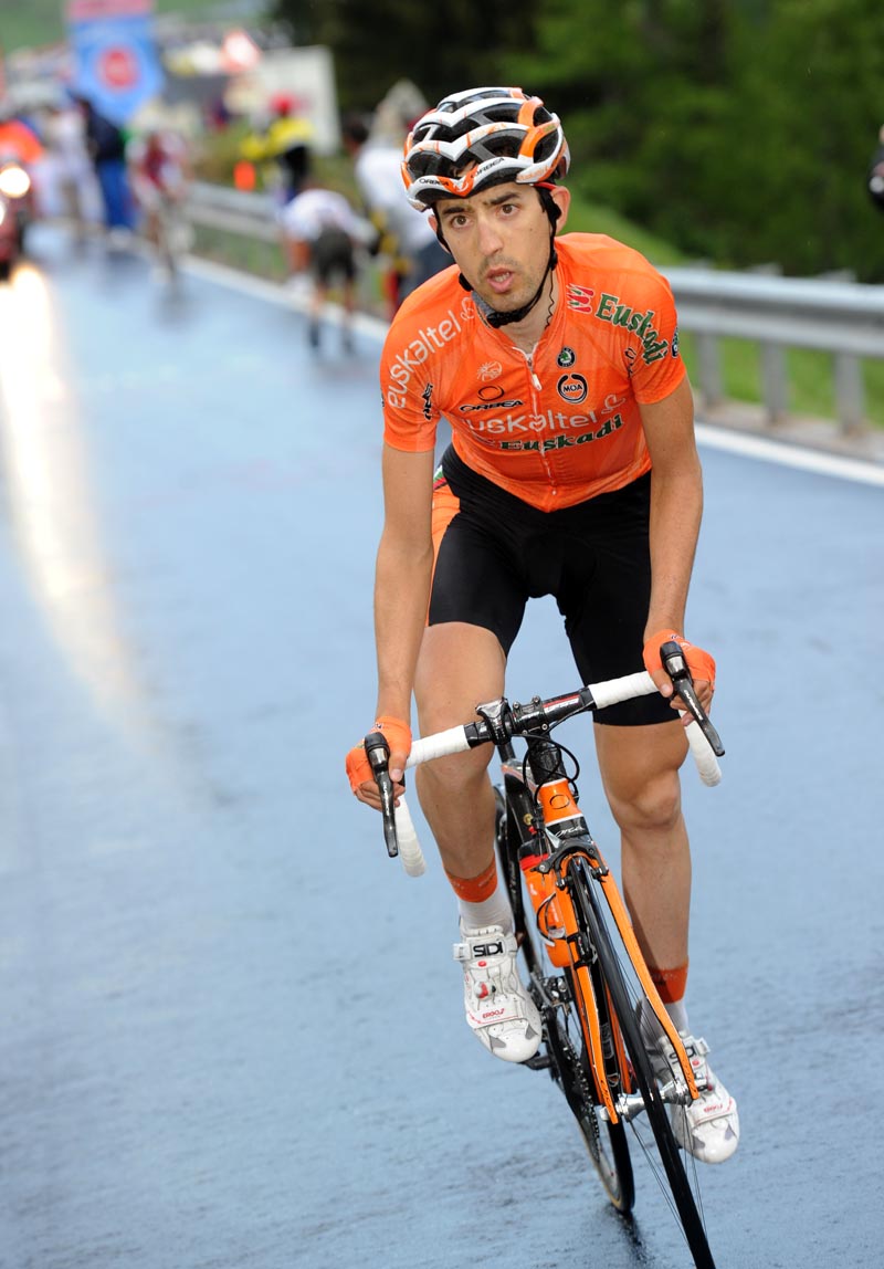 Mikel Nieve attacks, Giro d'Italia 2011, stage 15