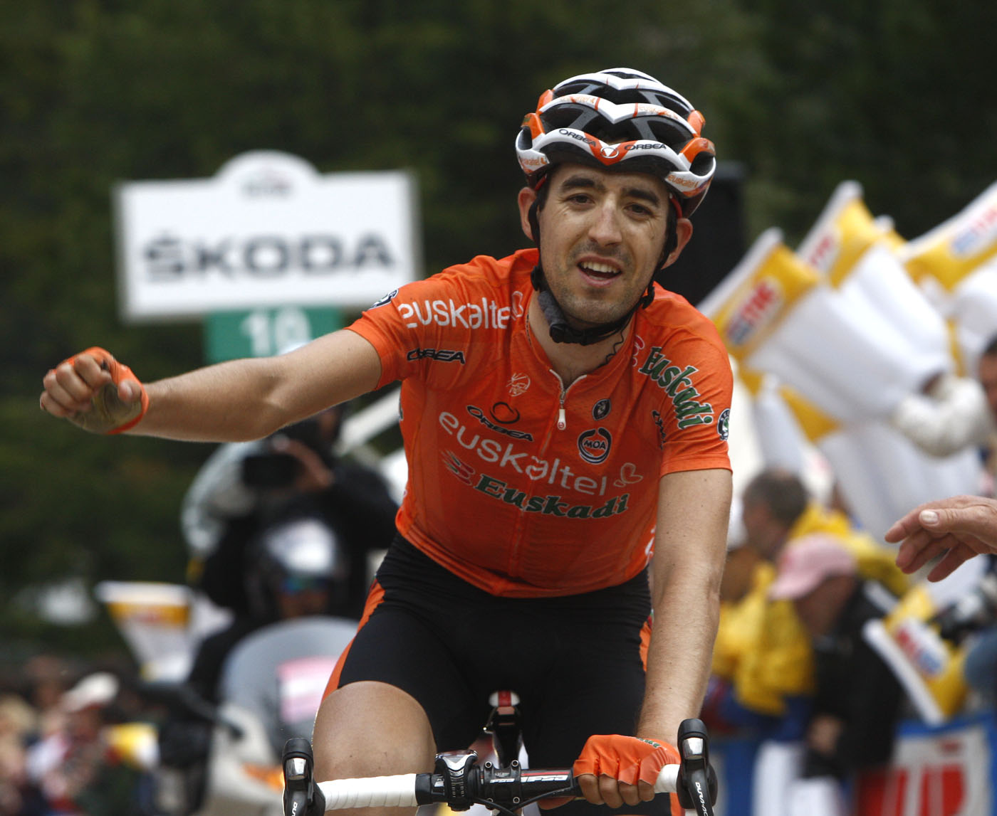 Mikel Nieve wins, Giro d'Italia 2011, stage 15