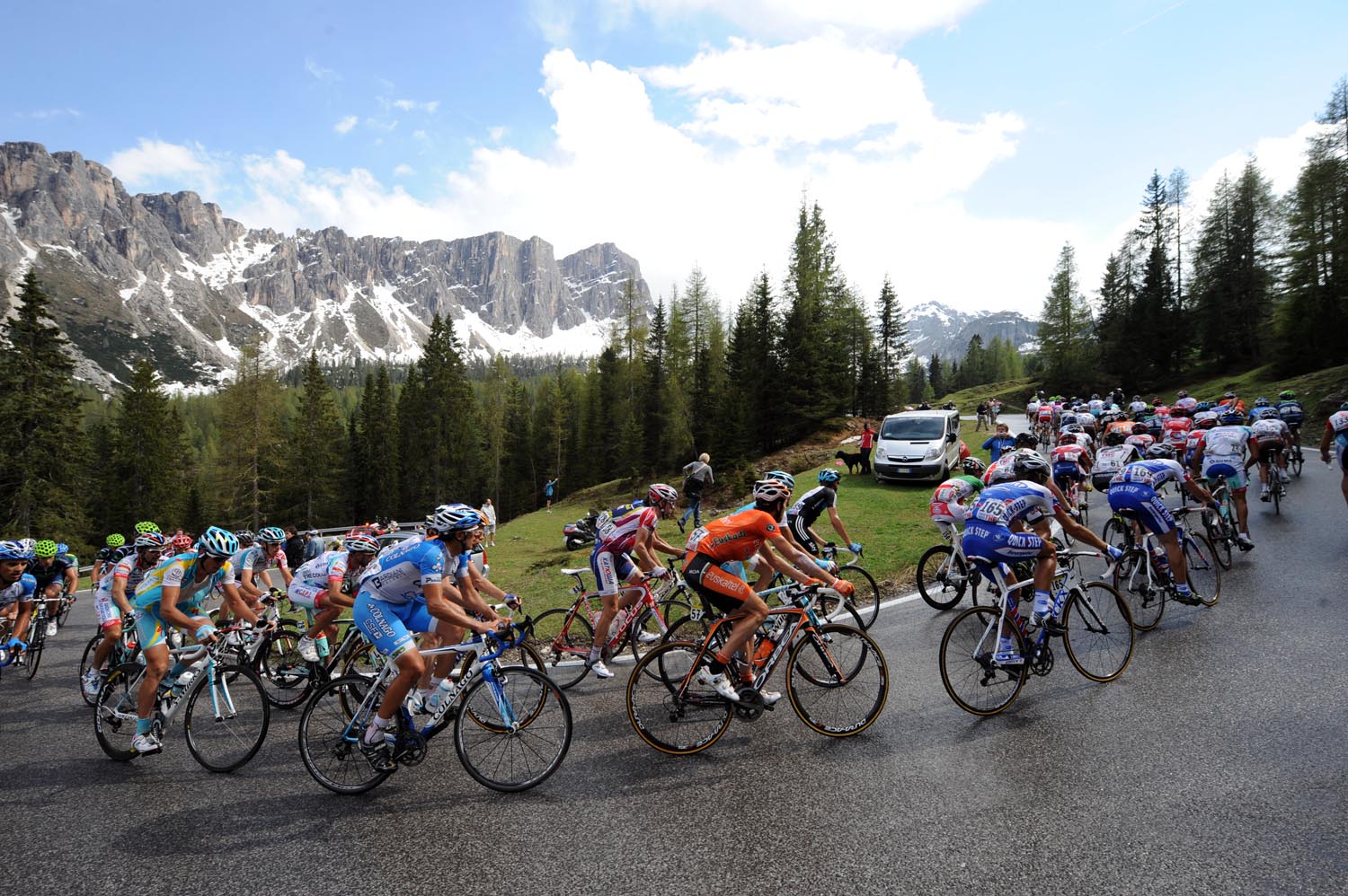 Passo Giau, Giro d'Italia 2011, stage 15