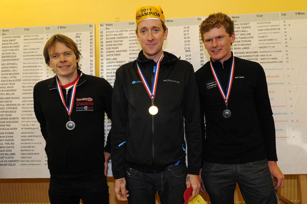 Podium, British National 10-mile Time Trial 2011 Podium, British National 10-mile Time Trial 2011