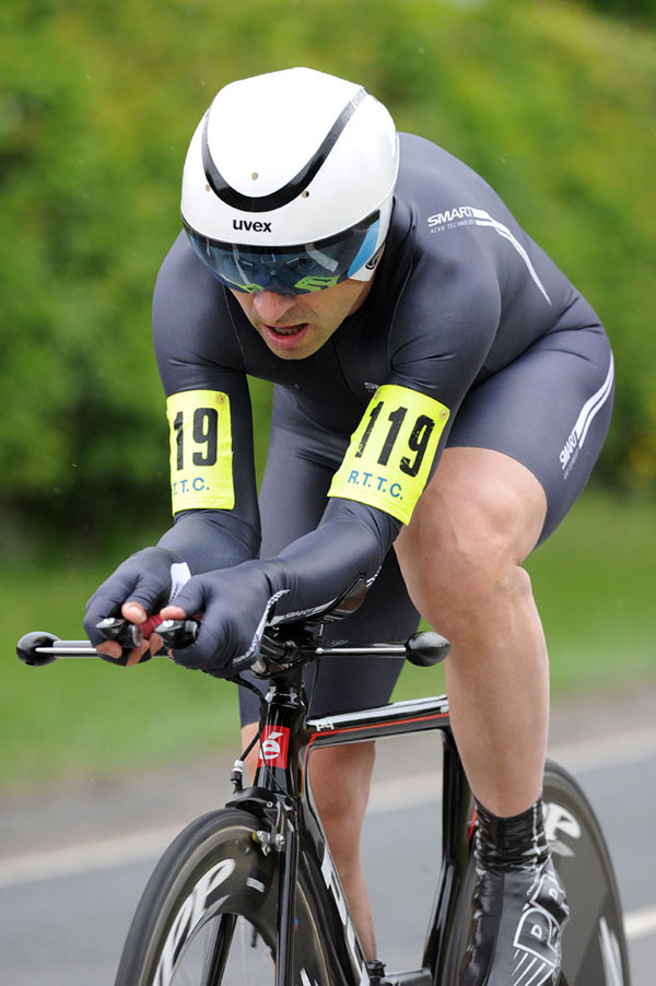 Stephen Whitewick, eighth men, British National 10-mile Time Trial 2011