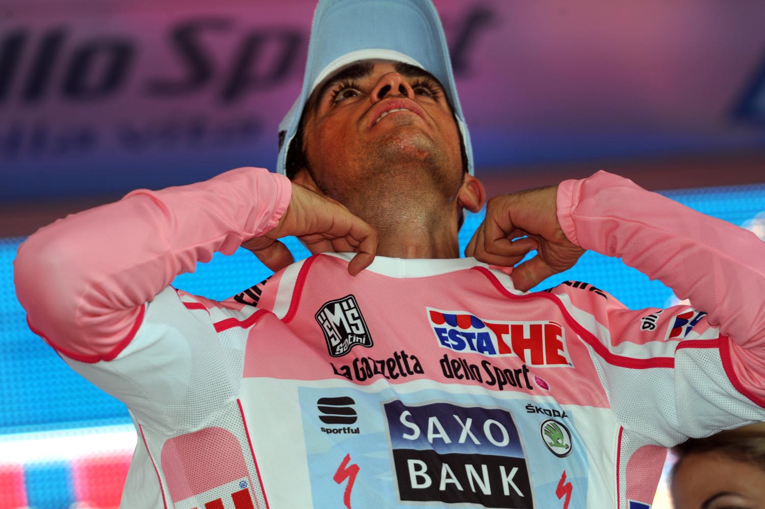 Alberto Contador, Giro d'Italia 2011, stage 16 ITT