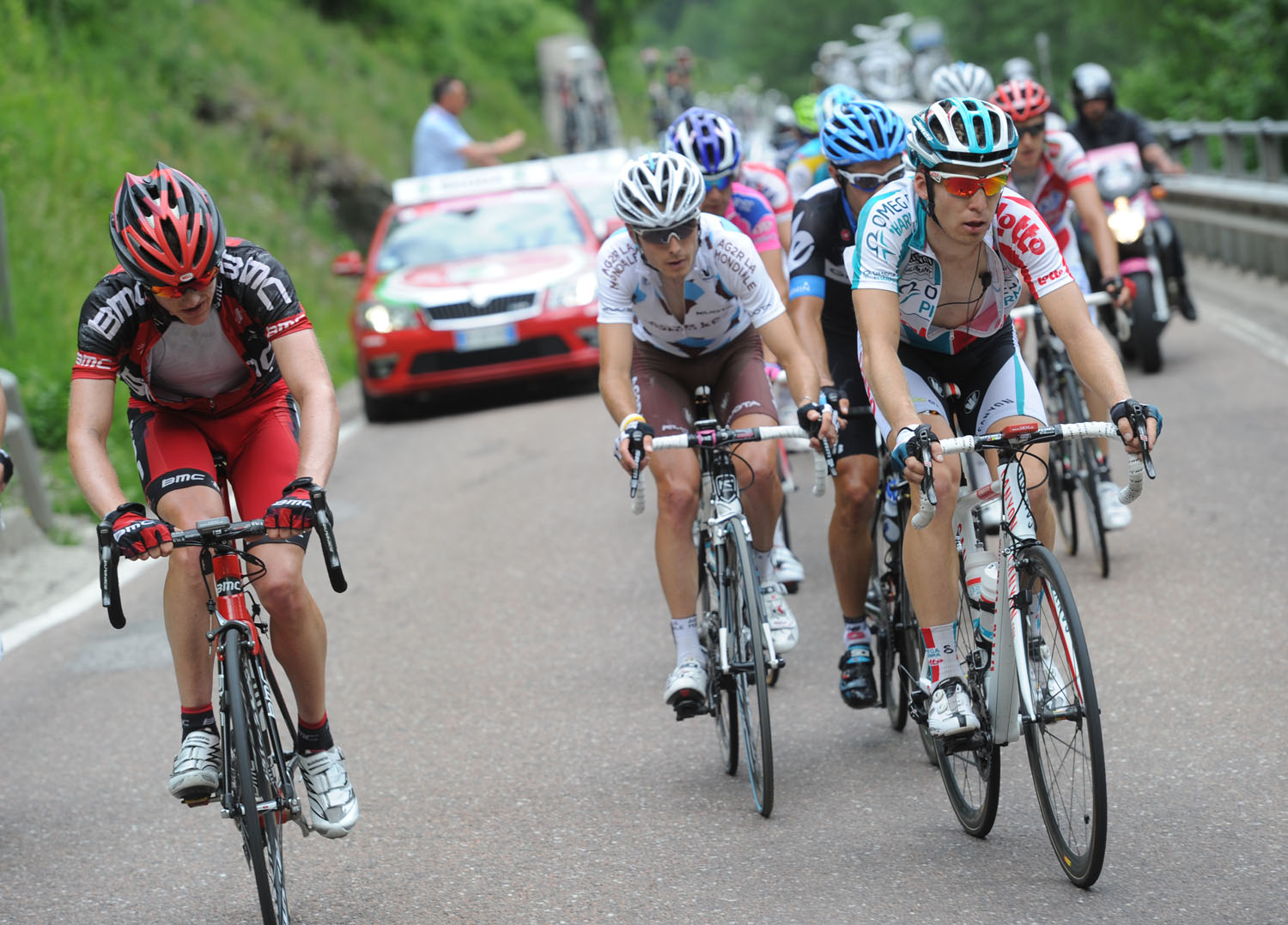 Jan Bakelants, Giro d'Italia 2011, stage 17