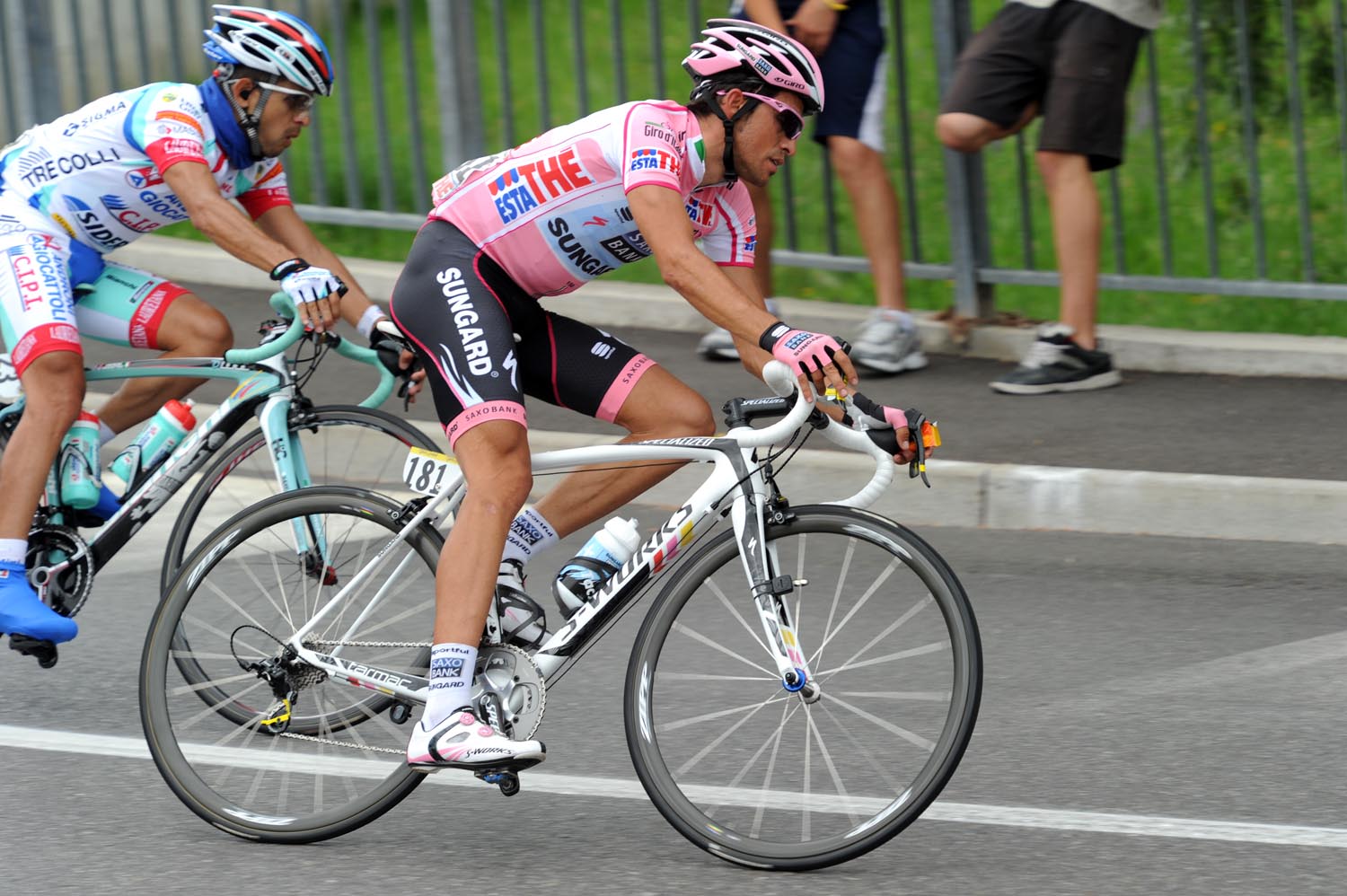 Alberto Contador, Giro d'Italia 2011, stage 18 Alberto Contador, Giro d'Italia 2011, stage 18