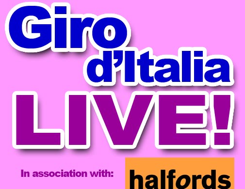 Giro d'Italia 2011 live in association with Halfords Giro d'Italia 2011 live in association with Halfords