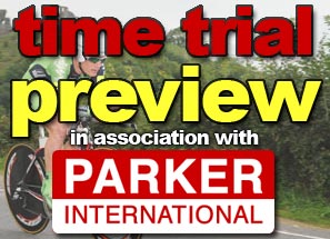 British time trial preview in association with Parker International logo British time trial preview in association with Parker International logo