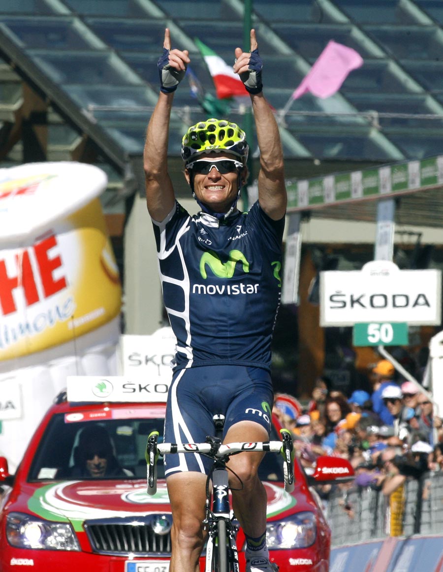 Vasili Kiryienka wins, Giro d'Italia 2011, stage 20