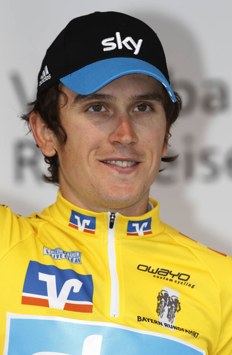 Geraint Thomas, Bayern Rundfahrt 2011, stage four Geraint Thomas, Bayern Rundfahrt 2011, stage four