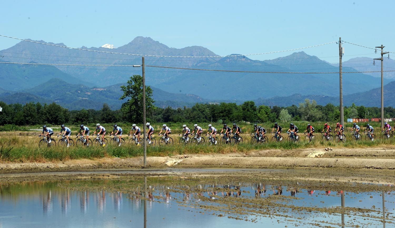 Rice fields, Giro d'Italia 2011, stage 20