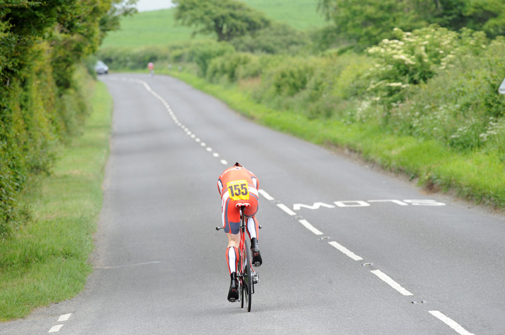 Michael Hutchinson, men's winner, British National 25-mile time trial 2011