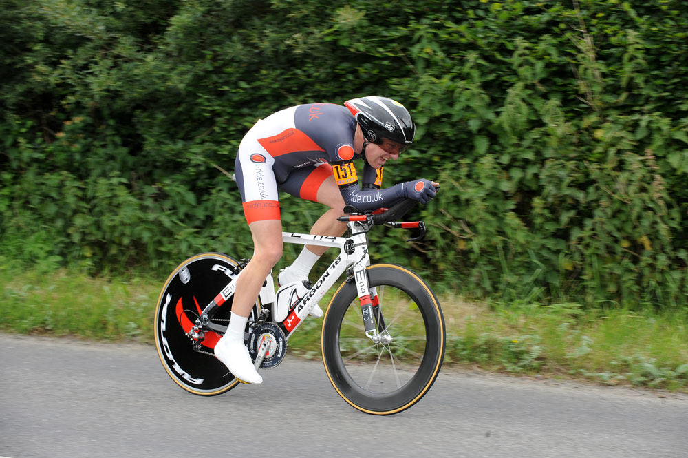 Matt Bottrill, second men, British National 25-mile time trial 2011 Matt Bottrill, second men, British National 25-mile time trial 2011