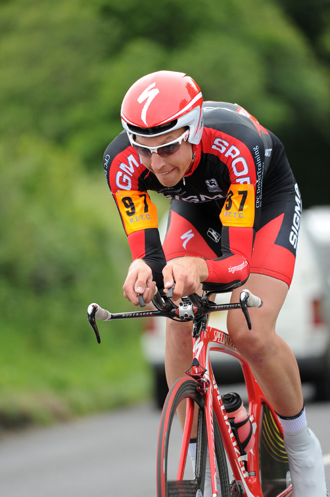 Wouter Sybrandy, fifth men, British National 25-mile time trial 2011