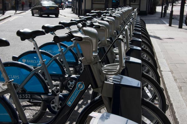 Docked bikes, London Cycle Hire Docked bikes, London Cycle Hire