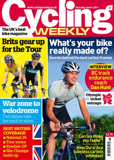 Cycling Weekly June 9 2011 cover Cycling Weekly June 9 2011 cover
