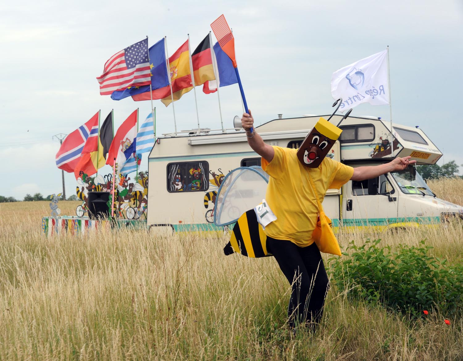 Fan, Criterium du Dauphine 2011, stage two