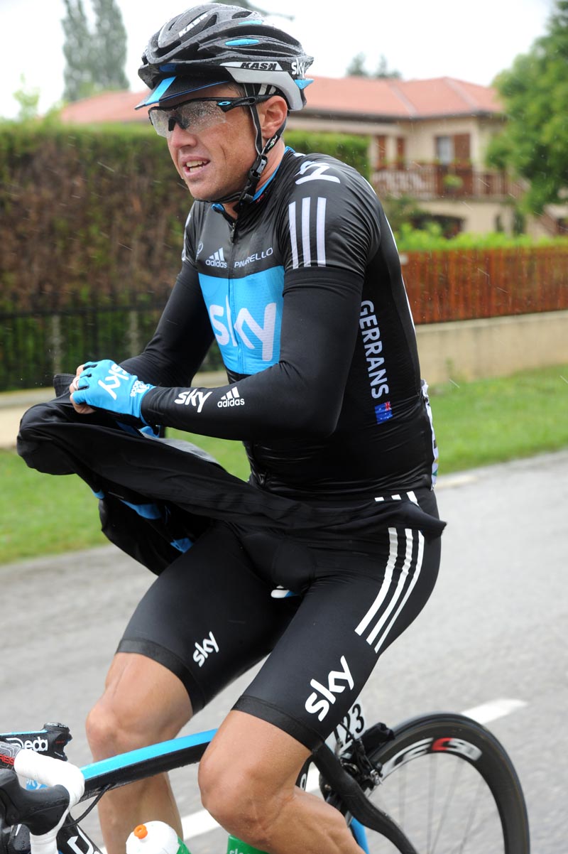Simon Gerrans, Criterium du Dauphine 2011, stage two