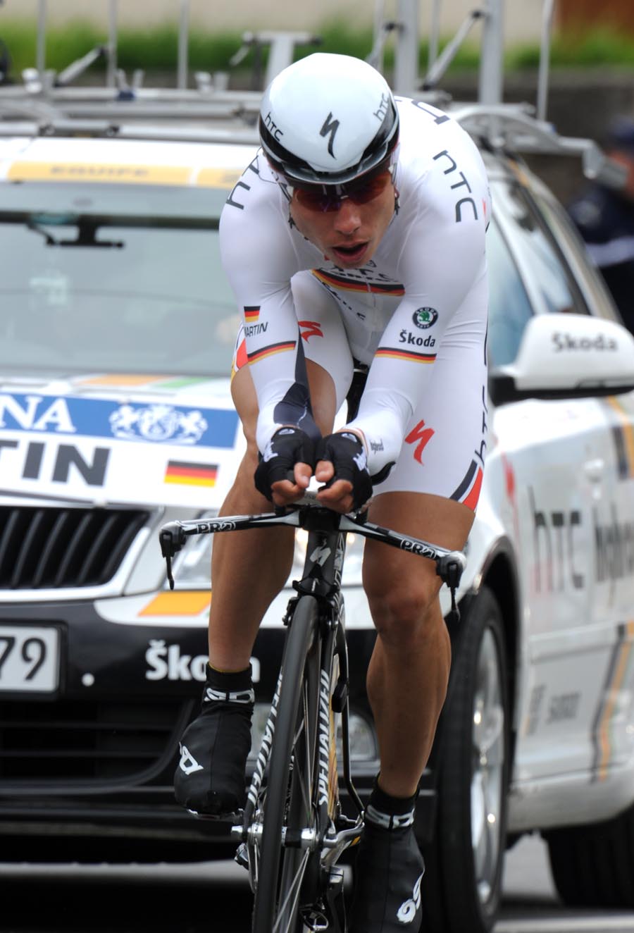 Tony Martin, stage winner, Criterium du Dauphine 2011, stage three ITT