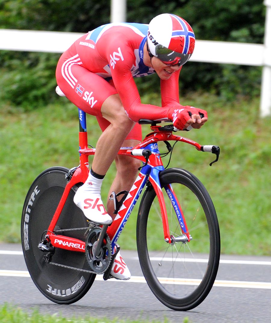 Edvald Boasson Hagen, Criterium du Dauphine 2011, stage three ITT
