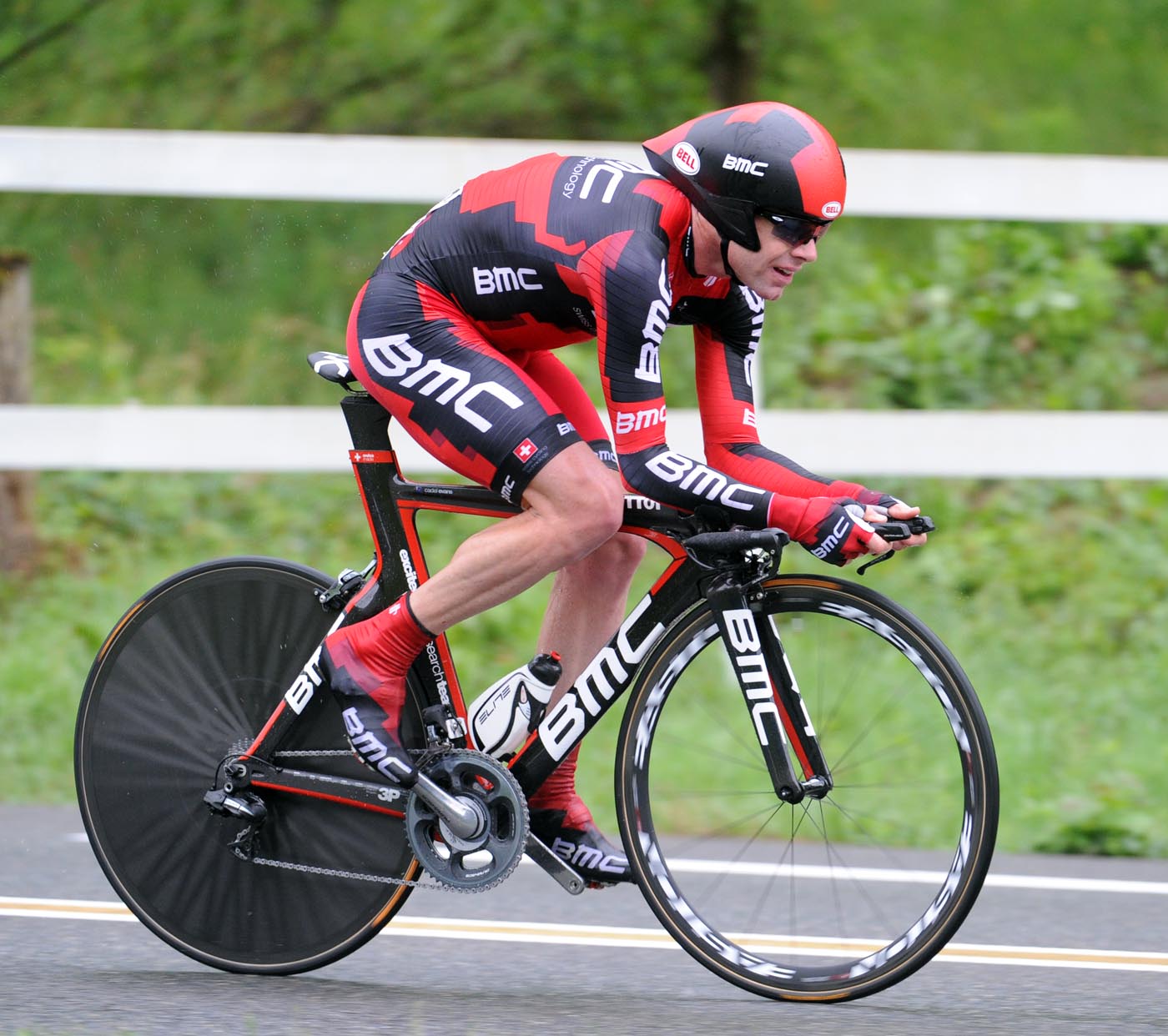 Cadel Evans, Criterium du Dauphine 2011, stage three ITT