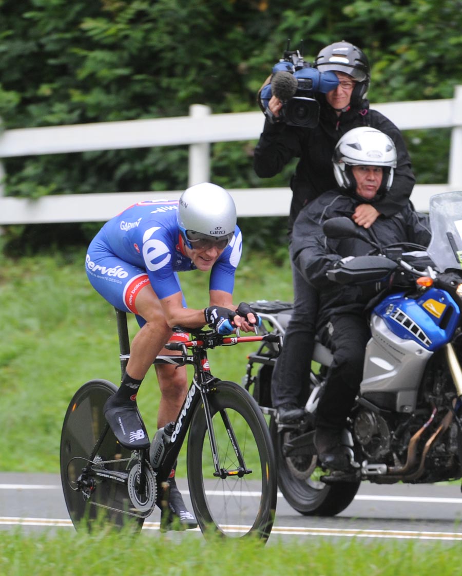 David Zabriskie, Criterium du Dauphine 2011, stage three ITT
