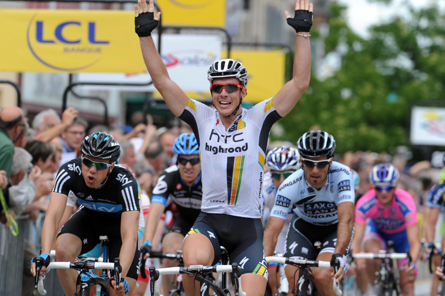 John Degenkolb wins, Criterium du Dauphine 2011, stage four