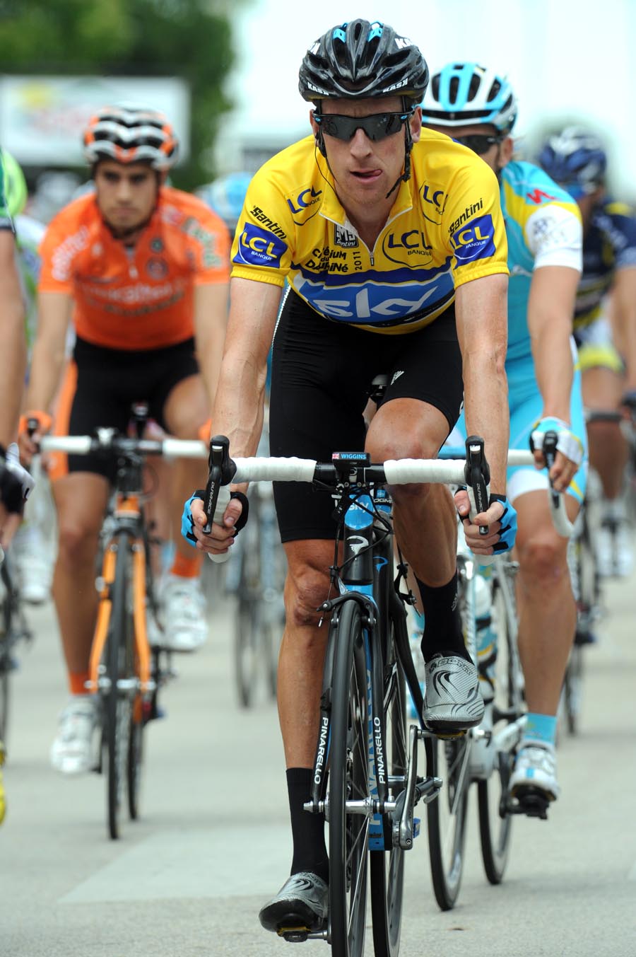 Bradley Wiggins, Criterium du Dauphine 2011, stage four