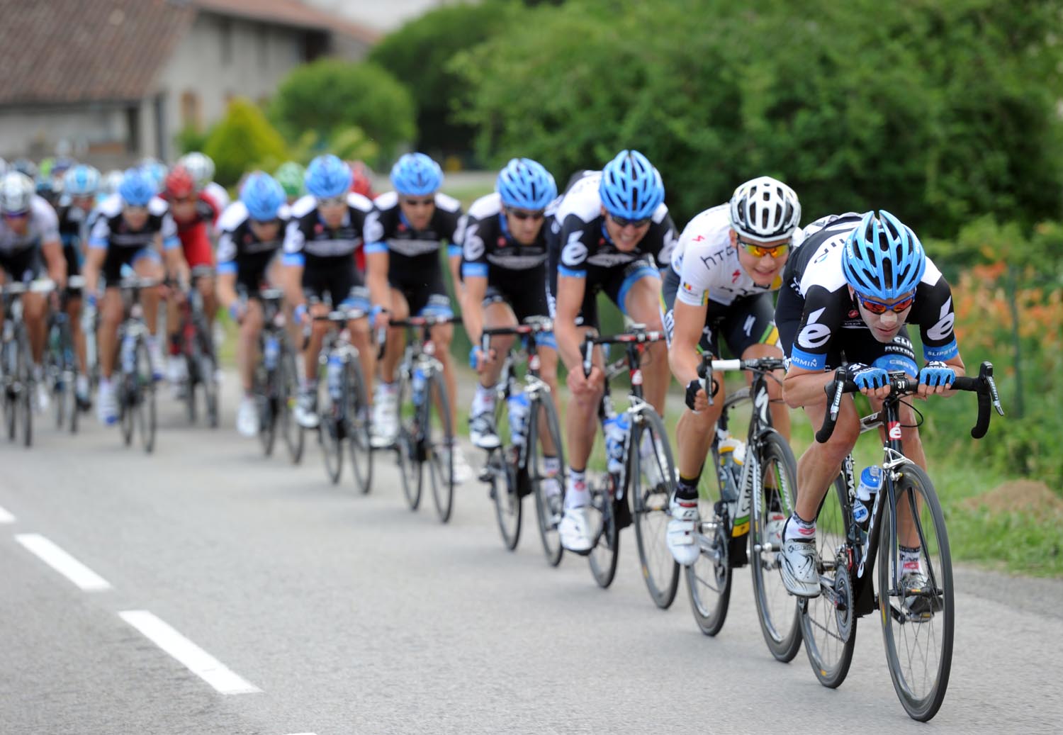 Garmin-Cervelo chases, Criterium du Dauphine 2011, stage four