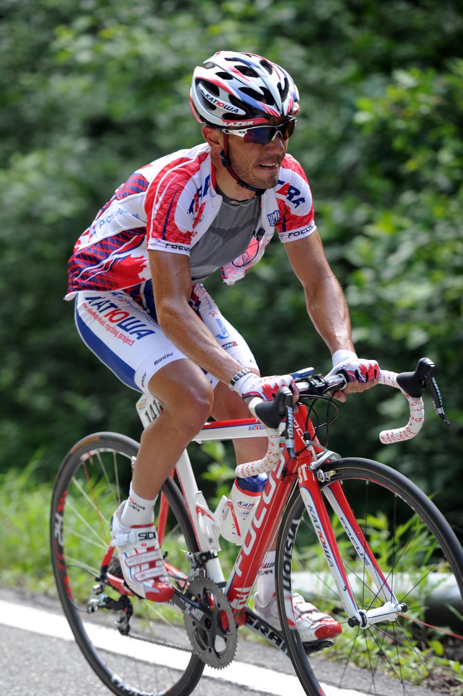 Joaquin Rodriguez solo, Criterium du Dauphine 2011, stage six Joaquin Rodriguez solo, Criterium du Dauphine 2011, stage six
