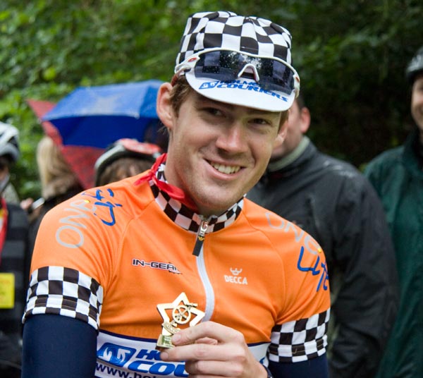 Matthew Pilkington, men's winner, Waller Pain hill climb 2011 Matthew Pilkington, men's winner, Waller Pain hill climb 2011