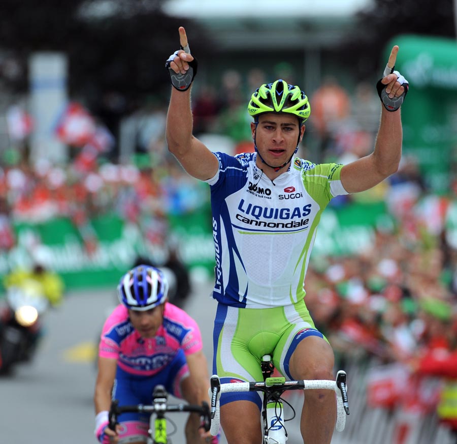 Peter Sagan wins, Tour de Suisse 2011, stage three Peter Sagan wins, Tour de Suisse 2011, stage three