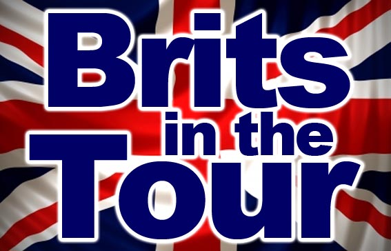 Brits in the Tour de France logo Brits in the Tour de France logo