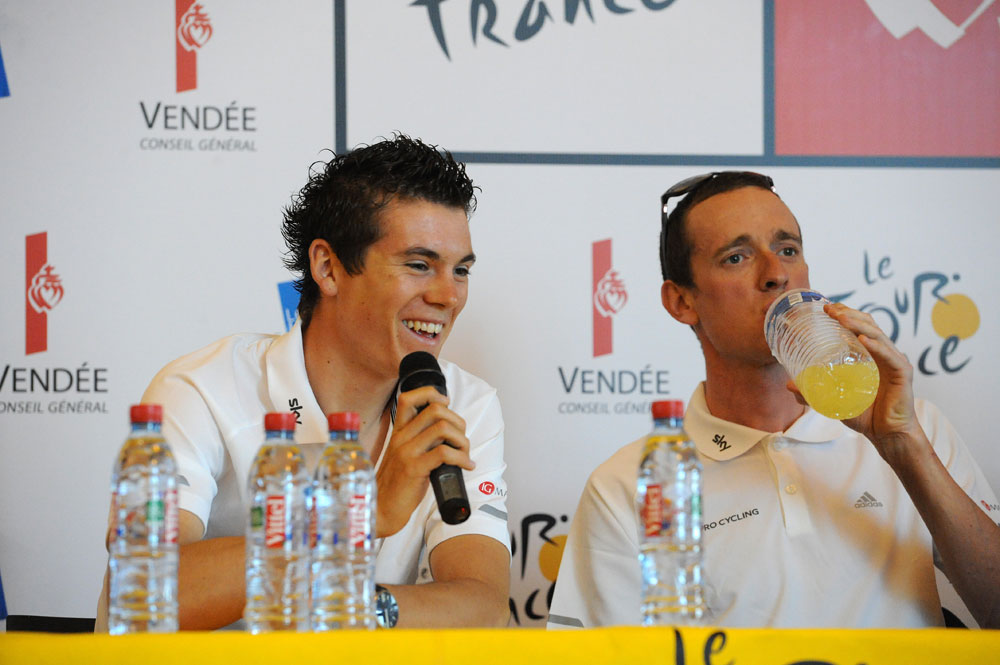 Ben Swift, Sky, Tour de France 2011 press conference