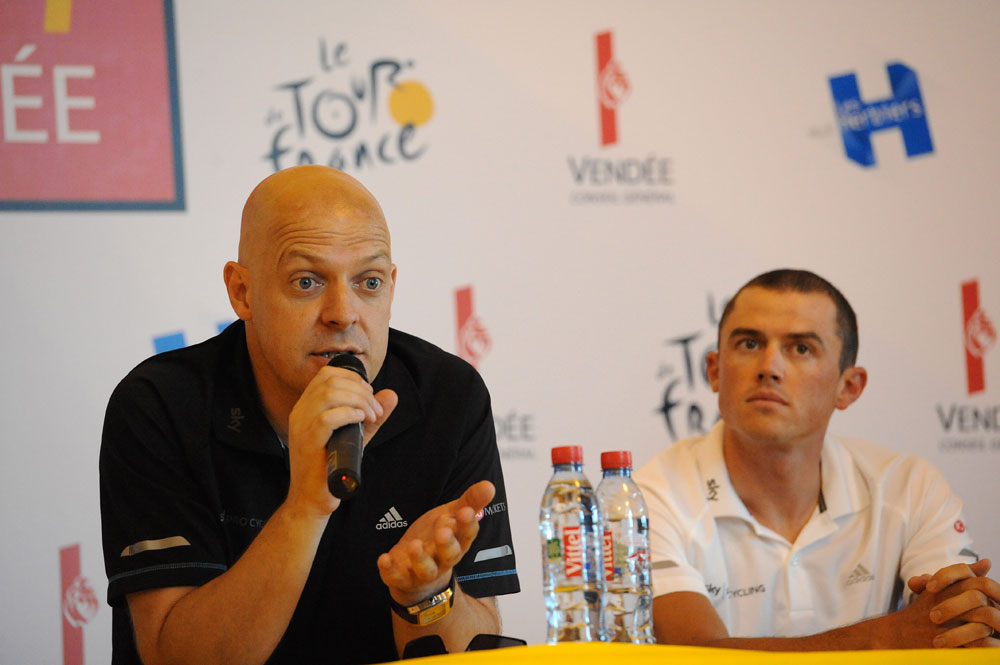 David Brailsford, Sky, Tour de France 2011 press conference