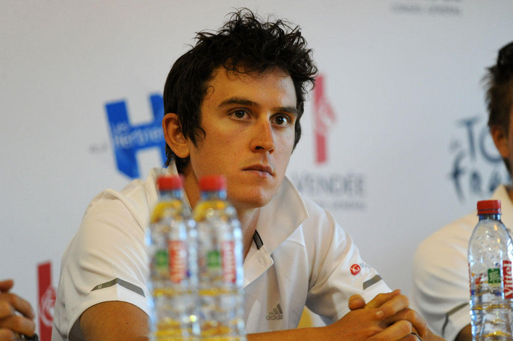 Geraint Thomas, Tour de France 2011 press conference