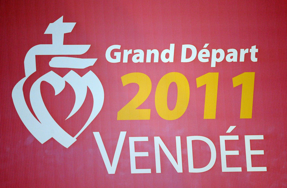 Grand Depart poster, Tour de France 2011 press conference
