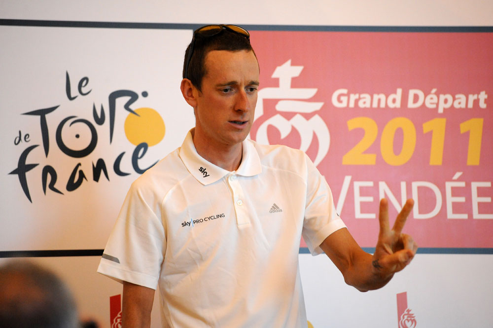Bradley Wiggins, Sky, Tour de France 2011 press conference